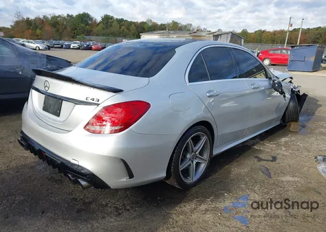 2015 Mercedes-Benz C 400 4Matic from USA, damaged, VIN 55SWF6GB9FU028617